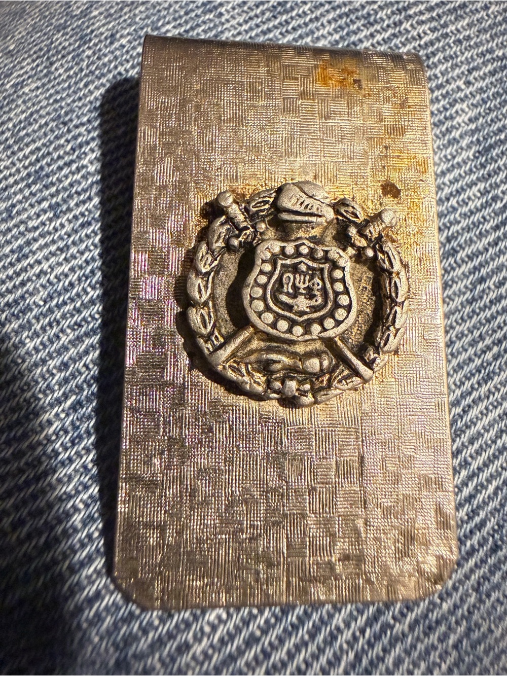 Money Clip Omega Psi Phi (54Ф) His.
African American Greek-letter fraternity